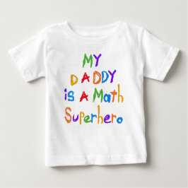 Camiseta Para Bebê Meus t-shirt e presentes do super-herói da