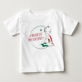 Camiseta Para Bebê Mexicano Ruffle Shirt