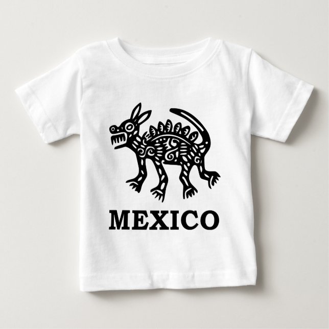 Camiseta Para Bebê México (Frente)
