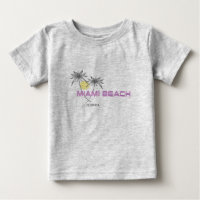 Miami Beach, Flórida, Cinza rosa, bebê