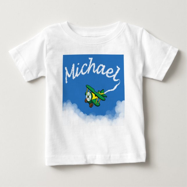 Camiseta Para Bebê Michael (Frente)