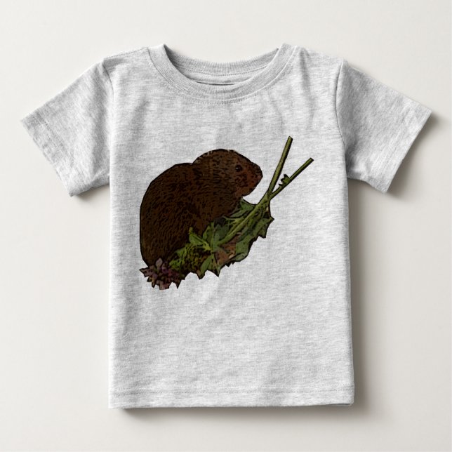 Camiseta Para Bebê Microtus (Frente)