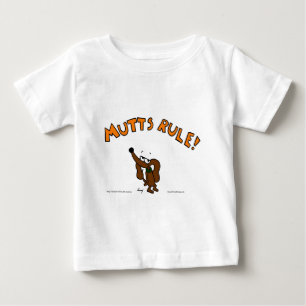 Camiseta Para Bebê Midge MUTTS RULE T-Shirt