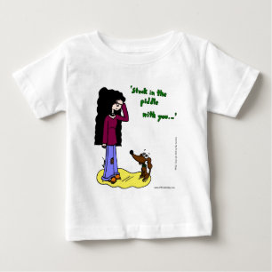 Camiseta Para Bebê Midge "Preso No Piddle With You" Criança Tee