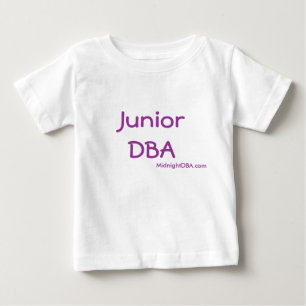 Camiseta Para Bebê MidnightDBA: DBA júnior