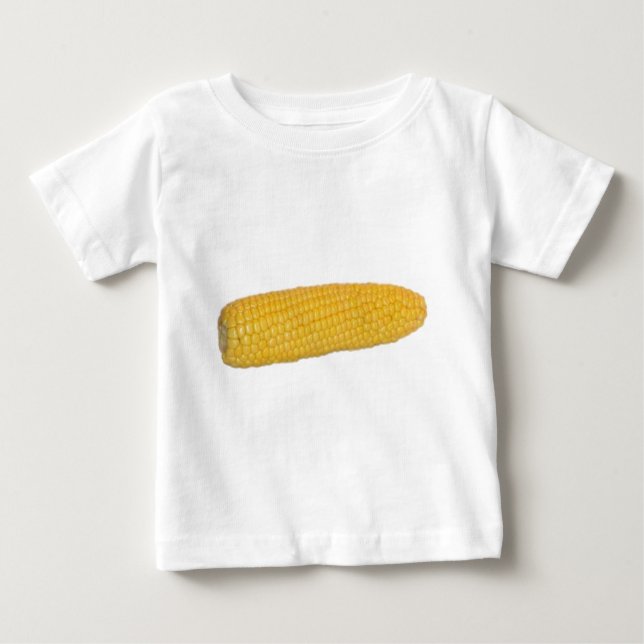 Camiseta Para Bebê Milho no Cob (Frente)