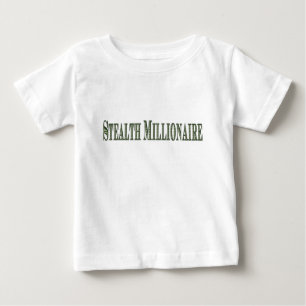 Camiseta Para Bebê Milionário furtivo