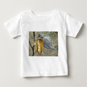 Camiseta Para Bebê Milkweed Pods