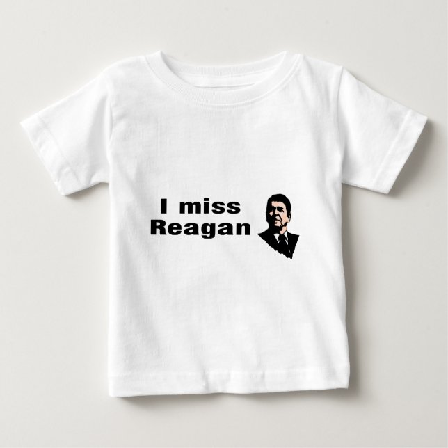 Camiseta Para Bebê Mim senhorita Reagan (Frente)