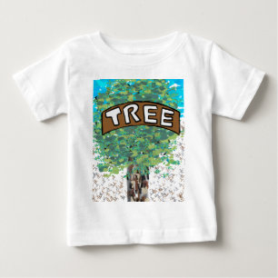 Camiseta Para Bebê Minha árvore, Steadfast e Forte, Abrindo uma árvor