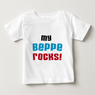 Camiseta Para Bebê Minha Beppe Rocks T-shirts e presentes