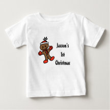 Minha camiseta bebê de pão de Natal de 1rua