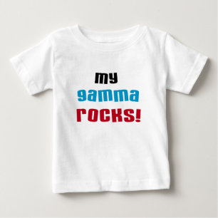 Camiseta Para Bebê Minha Gama Rocks T-shirts e presentes