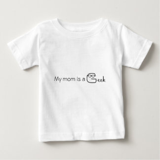 Camiseta Para Bebê Minha mãe é uma Geek