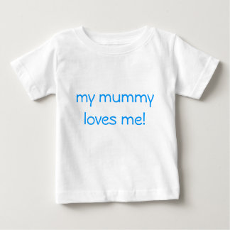 Camiseta Para Bebê minha mamã ama-me!