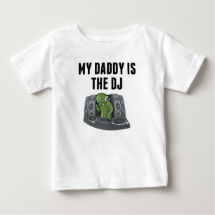 Camiseta Para Bebê Minha mamãe é o DJ