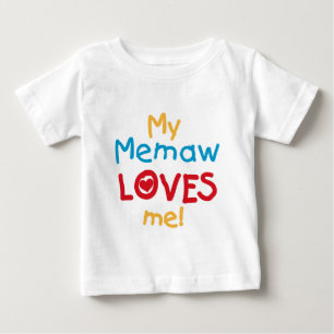 Camiseta Para Bebê Minha memória me ama T-shirts e presentes