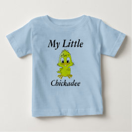 Camiseta Para Bebê Minha Pequena Camisa-T De Frango