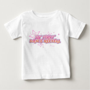 Camiseta Para Bebê Minha Primeira Dança Considerando T-Shirt