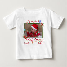 Minha Primeira Foto De Natal Personalizada