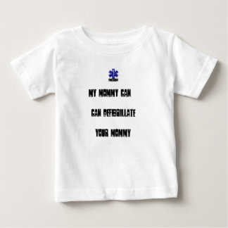 Camiseta Para Bebê Minhas mamães podem Defibrilliate suas mamães