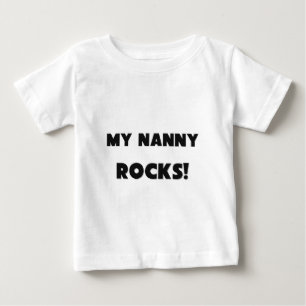 Camiseta Para Bebê MINHAS ROCHAS do baby-sitter!