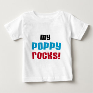 Camiseta Para Bebê Minhas T-shirts e presentes de rochas populares