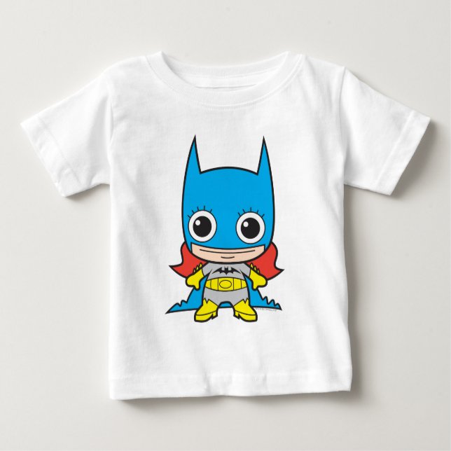 Camiseta Para Bebê Mini Batgirl (Frente)