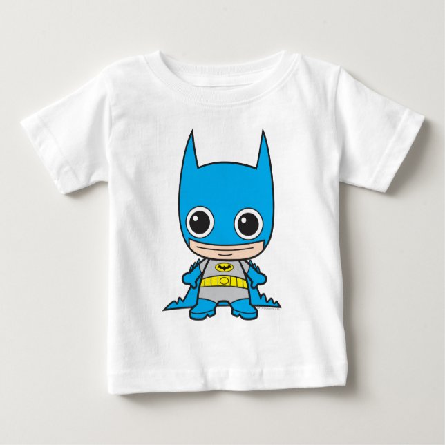 Camiseta Para Bebê Mini Batman (Frente)