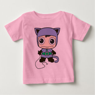 Camiseta Para Bebê Mini Cat Mulher