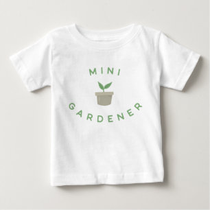 Camiseta Para Bebê Mini Gardener Toddler Shirt