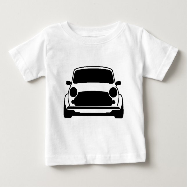 Camiseta Para Bebê Mini liso e simples (Frente)