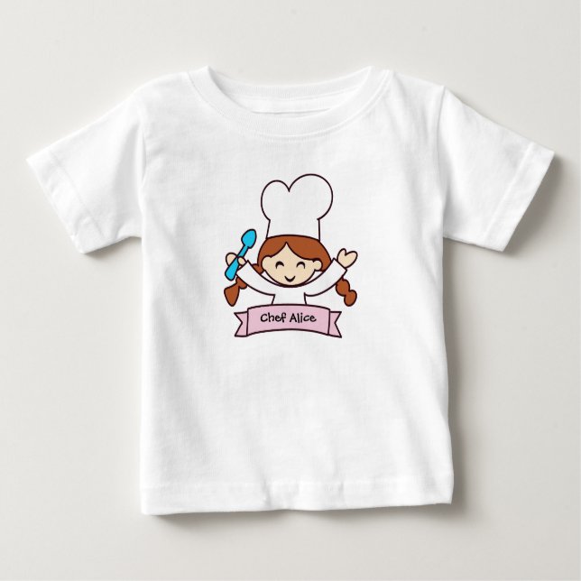 Camiseta Para Bebê Mini Masterchef T-shirt for Little Cooks! (Frente)