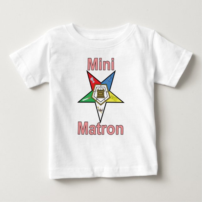 Camiseta Para Bebê Mini Matron (Frente)