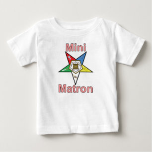 Camiseta Para Bebê Mini matrona
