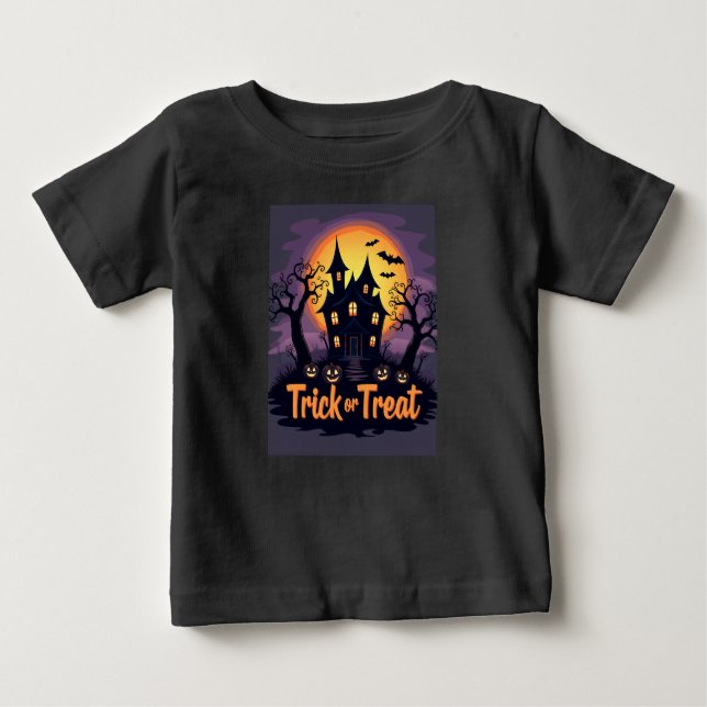 Camiseta Para Bebê "Mini Monstro: Camisa-T de Criança de Snapshot Spo (Frente)