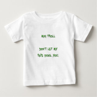 Camiseta Para Bebê mini troll
