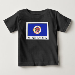 Camiseta Para Bebê Minnesota