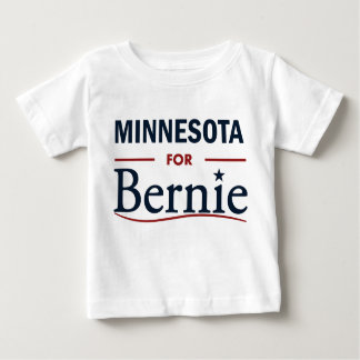 Camiseta Para Bebê Minnesota para Bernie