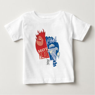 Camiseta Para Bebê Miser de calor Cabeça quente e Neve Miser Sr. Lega