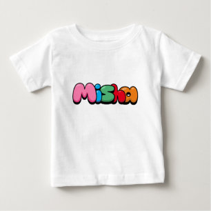 Camiseta Para Bebê Misha