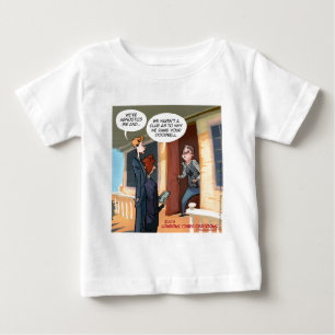 Camiseta Para Bebê Missionários Agnósticos Engraçado