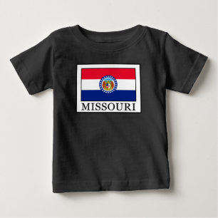 Camiseta Para Bebê Missouri