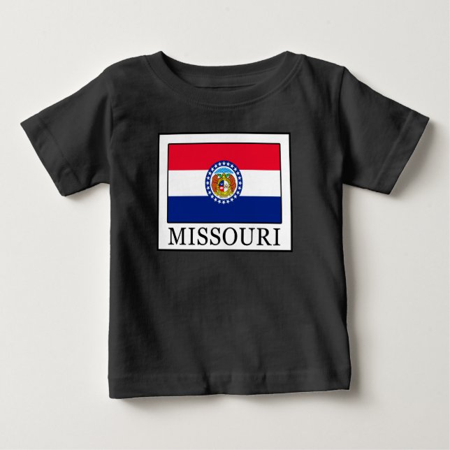 Camiseta Para Bebê Missouri (Frente)