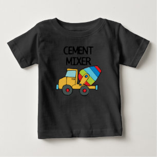 Camiseta Para Bebê Misturador de Cimentos