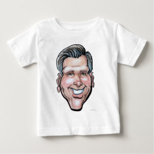 Camiseta Para Bebê Mitt Romney