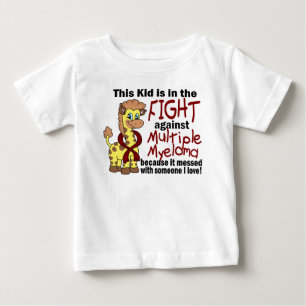 Camiseta Para Bebê Miúdo na luta contra o mieloma múltiplo