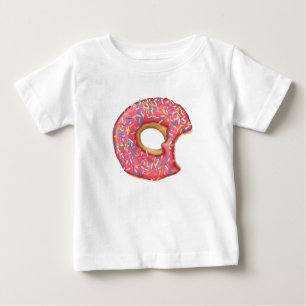 Camiseta Para Bebê Mmmm - Rosquinha