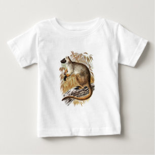 Camiseta Para Bebê Modelo velho dos cangurus do canguru de árvore do