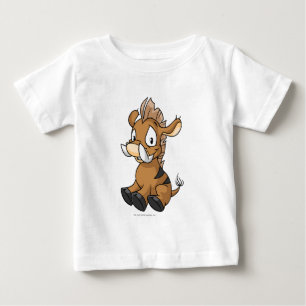 Camiseta Para Bebê Moehog Brown